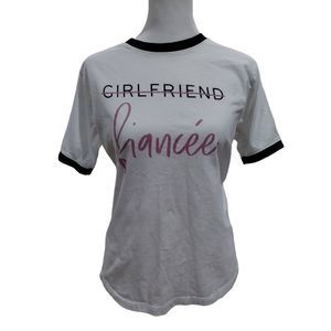 Women's "Girlfriend, Fiance" T-shirt, M